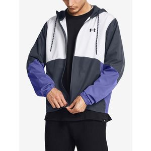 Under Armour UA Legacy Windbreaker Bunda Šedá obraz