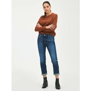 GAP Slim Boyfriend Jeans Modrá obraz