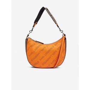 Karl Lagerfeld Moon SM Shoulderbag Kabelka Oranžová obraz