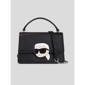 Karl Lagerfeld Ikonik 2.0 Leather Kabelka Černá obraz