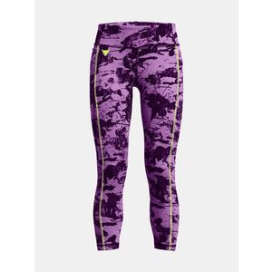 Under Armour Project Rock Girls LetsGo Lg Pt Legíny dětské Fialová obraz