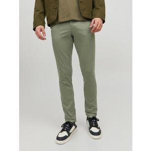 Zelené chino kalhoty Jack & Jones Marco obraz