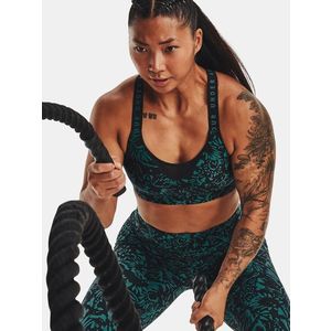 Under Armour UA Infinity High Print Sportovní podprsenka Černá obraz