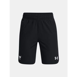 Under Armour UA Project Rock Woven Kraťasy dětské Černá obraz