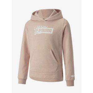 Puma Alpha Mikina dětská Růžová obraz