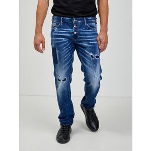 DSQUARED2 Jeans Modrá obraz