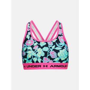 Under Armour G Crossback Mid Printed Podprsenka dětská Černá obraz