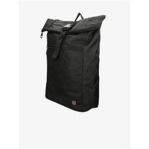 Batoh Enrico Benetti Cornell 17" Notebook Backpack Roll Top Black obraz