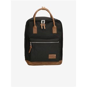 Batoh Enrico Benetti Santiago Notebook Backpack 17 l Black obraz