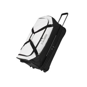 Cestovní taška Travelite Basics Wheeled Duffle exp. Black/white obraz