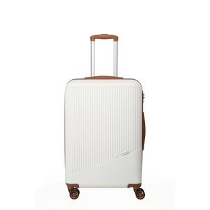 Cestovní kufr Travelite Bali M White/Cognac obraz