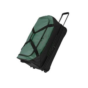 Cestovní taška Travelite Basics Wheeled Duffle exp. Black/green obraz