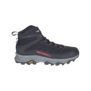 Černé pánské kotníkové outdoorové tenisky MERRELL Moab Speed MID WP Spike obraz