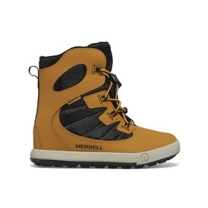 Hnědé dětské sněhule MERRELL Snow Bank 4.0 Waterproof obraz