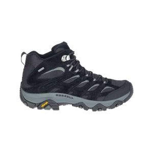 Černé pánské kotníkové outdoorové tenisky MERRELL Moab 3 Mid GTX obraz