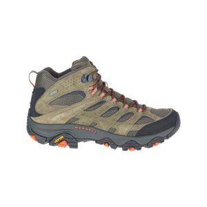 Zelené pánské kotníkové outdoorové tenisky MERRELL Moab 3 Mid GTX obraz