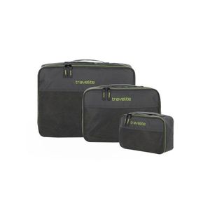 Travelite Packing Cubes S, M, L Anthracite obraz