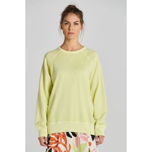 MIKINA GANT REL SUNFADED C-NECK SWEAT PASTEL LIME obraz