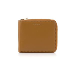 PENĚŽENKA GANT LEATHER ZIP WALLET CINNAMON BROWN obraz