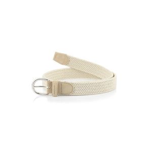 OPASEK GANT ELASTIC BRAID BELT CREAM obraz