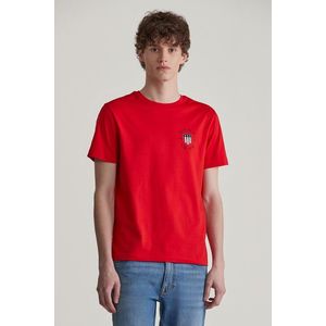 TRIČKO GANT PRINT SS TSHIRT BRIGHT RED obraz