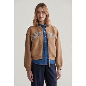 MIKINA GANT GANT 1949 ARCH BOMBER SWEAT CARAMEL BEIGE obraz