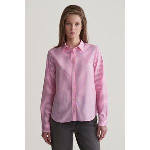 KOŠILE GANT REG POPLIN STRIPED SHIRT CANDY PINK obraz