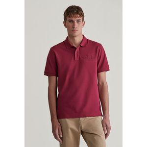 POLOKOŠILE GANT REG TONAL SHIELD SS POLO RICH WINE obraz