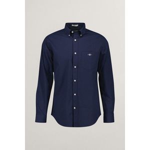 KOŠILE GANT REG MICRO PRINT SHIRT EVENING BLUE obraz