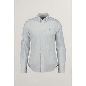 KOŠILE GANT SLIM MICRO PRINT SHIRT EGGSHELL obraz