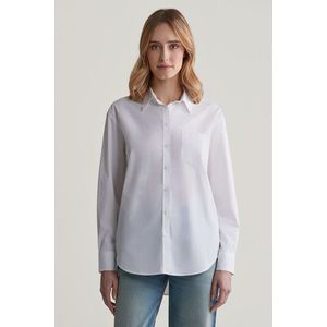 KOŠILE GANT REL POPLIN SHIRT WHITE obraz