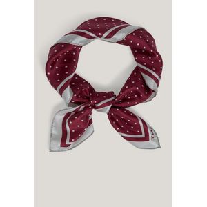 ŠÁTEK GANT POLKA DOT SILK SCARF PLUMPED RED obraz