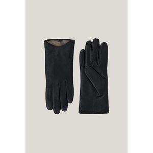 RUKAVICE GANT LEATHER GLOVES BLACK obraz