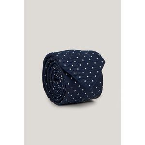 KRAVATA GANT POLKA DOT SILK TIE MARINE obraz