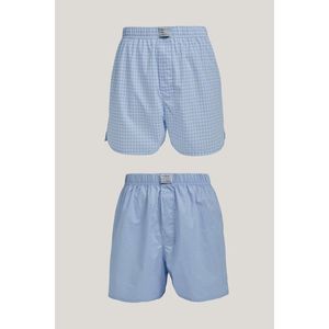 Blue boxer shorts obraz