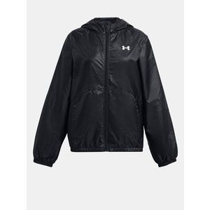 Under Armour UA Sport Windbreaker Bunda dětská Černá obraz