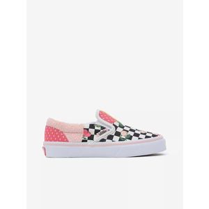 Vans UY Classic Patchwork Slip On dětské Růžová obraz