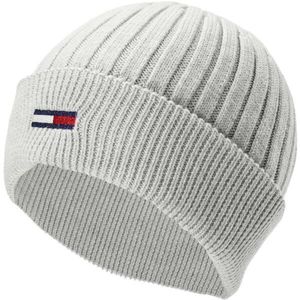 Tommy Hilfiger TJW FLAG BEANIE Dámská zimní čepice, šedá, velikost obraz