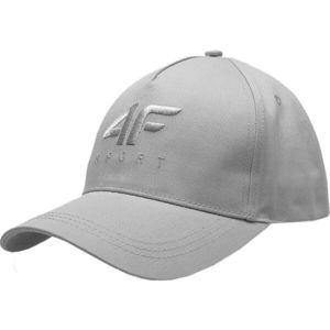 4F BASEBALL CAP Kšiltovka, tmavě šedá, velikost obraz