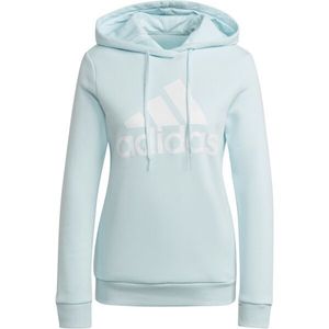 adidas BIG LOGO HOODIE Dámská mikina, světle modrá, velikost obraz