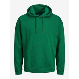 Zelená mikina s kapucí Jack & Jones Brink obraz