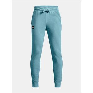 Tepláky Under Armour UA Rival Fleece Joggers - Modrá obraz