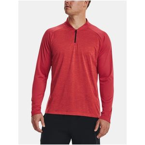 Tričko Under Armour UA Tech 2.0 Novelty 1/4 Zip-RED obraz