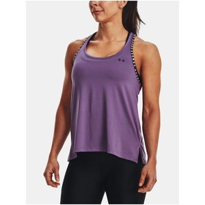 Fialové sportovní tílko Under Armour UA Knockout Tank obraz