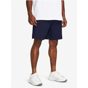 Tmavě modré pánské kraťasy Under Armour UA Rival Waffle Short-BLU obraz