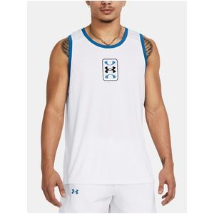 Bílé pánské tílko Under Armour UA Baseline Performance obraz