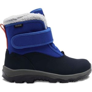 Jack Wolfskin VOJO SHELL TEXAPORE MID VC K Dětská zimní obuv, tmavě modrá, velikost obraz