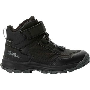 Jack Wolfskin CYROX TEXAPORE MID K Dětská treková obuv, černá, velikost obraz