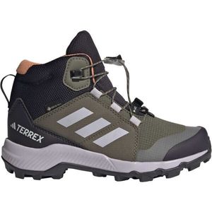 adidas TERREX MID GTX K Dětské outdoorové boty, khaki, velikost obraz