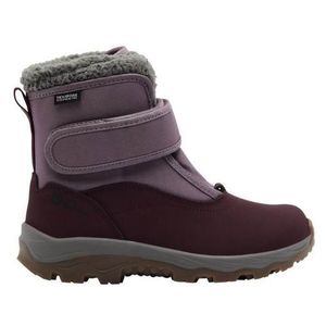 Jack Wolfskin VOJO SHELL TEXAPORE MID VC K Dětská zimní obuv, vínová, velikost obraz